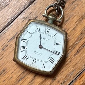 Legant 17 Jewels Incabloc Vintage Pocket Watch